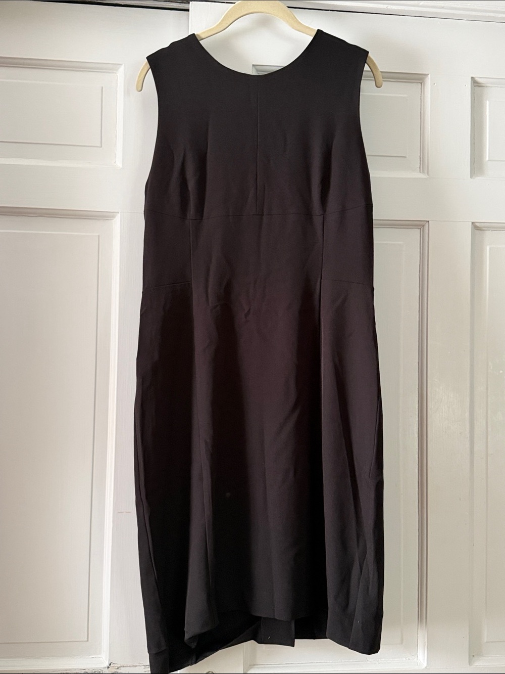 MM LaFleur Classic “Shirley” Sleeveless Black Sheath Dress